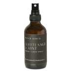 River Birch White Sage + Mint Scented Linen and Room Spray | Home Fragrance | 4 oz Glass Amber Bottle | Luxury Signature Scent | Handmade in Texas
