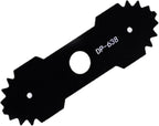 # 638006008 8.5 inch Lawn Mower Edger Blade with Teeth Rust Proof Durable Fits Edger RY13050 RY13050A RY15518 RY40030 Replacement Parts NEW Compatible with Ryobi