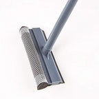 Window Squeegee Cleaning Tool Window Cleaner Car Squeegee Windshield Cleaning Sponge and Rubber Squeegee,BlackM