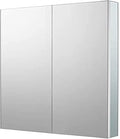 Sunrosa Aluminum Bathroom Medicine Cabinet with Mirror, 36"27.5", Wall-mountable and Recessed-in, 2 Doors Cabinet Organizer