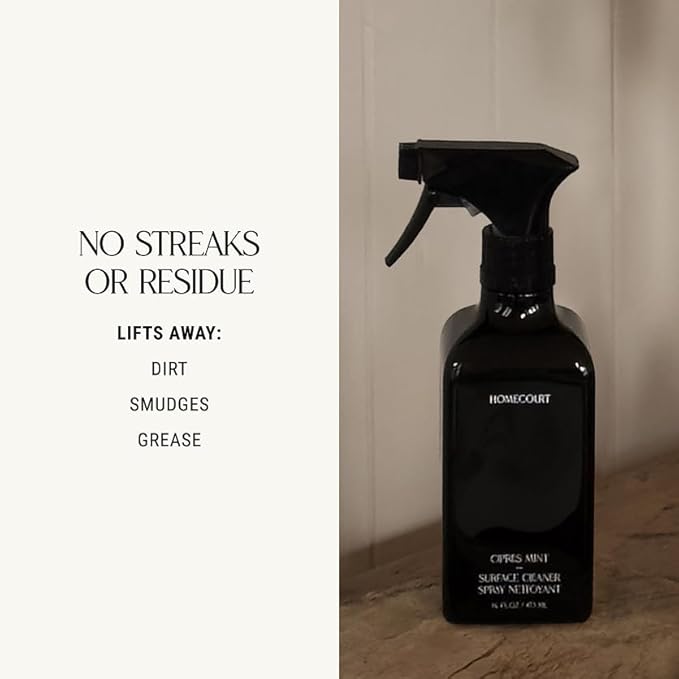 Homecourt Surface Cleaner Spray, All-Purpose, Clean Formula, 16 fl oz Mandarin Basile - 2.0