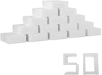 Magic Melamine Sponge Eraser, 50 Pack 2X Density Magic Cleaning Erasers in Bulk Extra Durable & Long Lasting, Multi-Functional Melamine Foam Sponges for Bathroom Window Shoes Kitchen