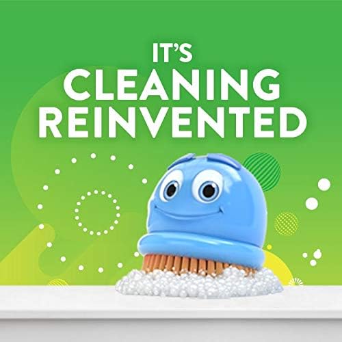 Scrubbing Bubbles Fresh Gel Toilet Bowl Cleaning Stamps, Helps Keep Toilet Clean and Helps Prevent Limescale & Rings, Citrus Scent, 1 Dispenser with 6 Fresh Gel Stamps (Pack of 2)