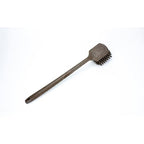 SPARTA 40501EC01 Plastic Large Scrub Brush, Kitchen Brush, Utility Brush With Long Handle For Cleaning, 20 Inches, Brown