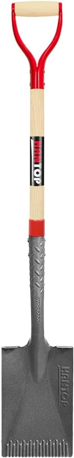 Flat Spade Garden Shovel Edging Spade with Wodden Handle for Gardening,Edging,Trenching, Planting Landscaping,43 inches