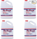 Nu-Foam Liquid Detergent for Bar Glassware – Original Streak-Free Solution - Hand Washing Bar, Tavern, Brewery Supplies - Spotless Serving Glasses - Concentrated- Easy On Hands - 1 Gallon- 4 Pack Case