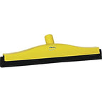 Vikan 77526 Squeegee,Fixed Head,Bench,16",PP/RB,Yellow