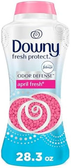 Downy Fresh Protect Laundry Scent Booster Beads for Washer with Febreze Odor Defense, April Fresh, 28.3 oz, Use with Fabric Softener