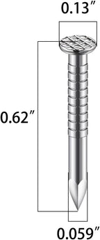 (880 pcs)5/8 inch Stainless Steel 304 Nails, Hanging Nails, Wall Nails, Dowels, Long Nails