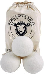 Natural Fabric Softener, Organic, Reusable, Unsented, 6-Pack XL, Replacment to Dryer Sheets,1500 Loads, Hypoallergenic