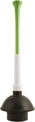 PlumbCraft 14-18-in. Stow-Away Plunger with Adjustable Handle 7503500, Heavy Duty Toilet Plunger for Households, Ergonomic Plunger to Unclog Toilet, Toilet Bowl Plunger with Ergonomic Handle