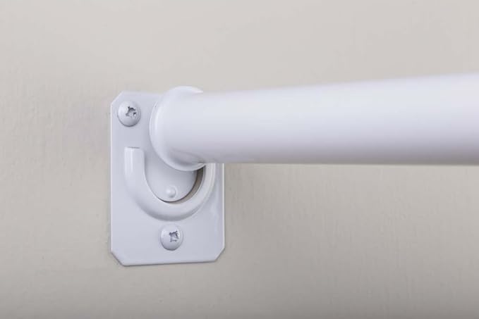 Closet Pro CD-0024-18/30WT Heavy Duty Adjustable Rod, 18 by 30-Inch, White