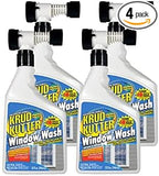 Krud Kutter WW32H4-4PK Window Wash, 32 oz, 4 Pack