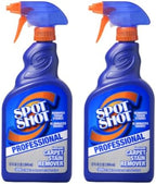 Spot Shot Professional Instant Carpet Stain Remover with Trigger Spray, 32 OZ (2-Pack)