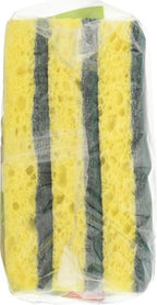 Scotch-Brite Heavy Duty Scrub Sponge, 6 Kitchen Sponges for Tough Messes - Lasts 3X Longer*, Perfect for Cast Iron Skillets & Outdoor Grills, Flexible & Durable Construction (Pack of 6)