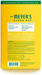 MRS. MEYER'S CLEAN DAY Dryer Sheets, Fabric Softener, Reduces Static, Infused with Essential Oils, Honeysuckle, 80 Count