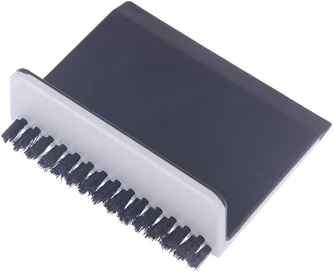 Black Kitchen Sink Squeegee and Cleaning Brush, for Countertop and Vegetable Cleaning