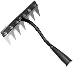 Gardenia Iron Weeding Rake, 2025 Gardenia Iron Weeding rake, Ironrake The Heavy-Duty Irons Weedings Rakes,Irons Rakes for Gardening and Weedings (5 Teeth) (7 Teeth)