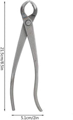 Bonsai Cutter, Knob Cutter Bonsai Tools Round Edge Cutter, Stainless Steel Bonsai Tree Knob Cutter Concave Cutter Bonsai Cutting Tool for Garden