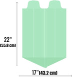 3 Gallon Flap Tie Compostable Trash Bags, 300 Count Small Compost Bags, Biodegradable Kitchen Garbage Bags, Food Scrap Waste Bags for Countertop Bin, ASTM D6400, US BPI Certified