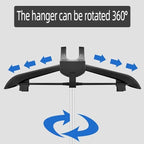 Garment Hanger for Steaming Clothes - Steam Rack & Stand for Ironing, Handheld Steamer Hanger