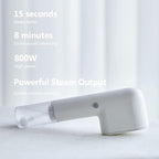 Travel Steamer for Clothes Steamer, Simple Designed Portable Handheld Garment Steamer for travel and home, 0.75lbs Lightly, 15s Fast Heat-up, 8 Minutes of Continuous Steam (G1)