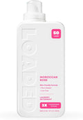 Loaded Laundry Detergent, Cologne Scented | 50 Loads | Non-Toxic & Skin-Friendly | Made in USA | 32 oz (Moroccan Rose)