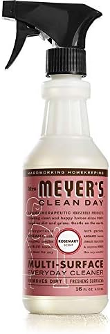 Mrs. Meyer Multi Surface Cleaner Variety Pack, Includes 1 Basil 1 Lavender 1 Lemon Verbena 1 Honeysuckle 1 Geranium 1 Rosemary. 6 ct.16 fl oz.