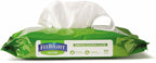 FitRight Aloe Personal Cleansing Cloth Wipes, Scented, 8 x 10 inch Adult Large Incontinence Wipes, 68 count, pack of 12
