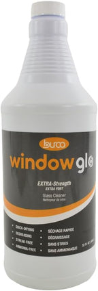 Burco Window Glo Glass Cleaner 32oz Spray Bottle