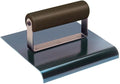 Kraft Tool CF570P 1/2-Inch Radius Blue Steel Hand Edger with Plastic Handle, 6 x 3-Inch
