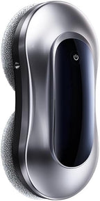 Window Cleaning Robot C1S | Auto Dual-Side Spray & Smart Path Planning | Strong Suction | Remote Control (Silver)