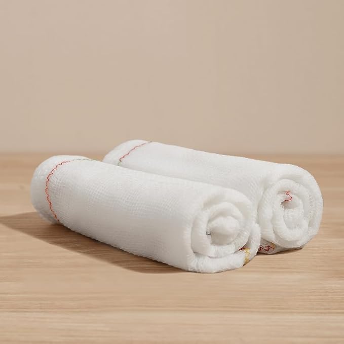 JOYMOOP Cleaning Cloths, Reusable Multi-Purpose Cleaning Rags, Highly Absorbent Kitchen Dish Towels, Quick Drying, Counters & Washing Dishes,11" x11" - 2pcs