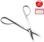Left-handed Bonsai Scissors Professional Grade Bonsai Shears Alloy Steel Bonsai Tools Equip With Tool Bag (MT-LBS-210L)