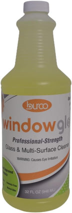Burco Window Glo Glass Cleaner 32oz Spray Bottle