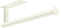 ASTOFLI Paper Towel Holder Under Cabinet No Drilling, Self Adhesive Paper Towel Holder Wall Mount for Kitchen Rack, Under Counter Napin Holder No Drill, RV, 304 Stainless Steel, White