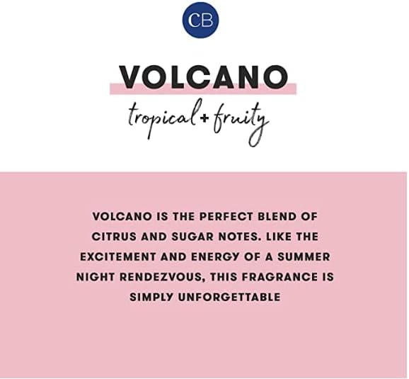 Capri Blue Volcano Laundry Fragrance Oil - Laundry Essential Oils for Wool Dryer Balls - Formulated with Grapefruit & Tangerine Essential Oils (0.5 fl oz)