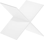 Furinno Cubicle X-Shelf Cube Organizer Insert (Does not fit IKEA Kallax Shelving), White