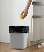 4 Gallons Small Drawstring Garbage Bags, Black Garbage Bags, 108 Counts
