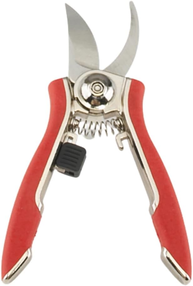 Dramm ColorPoint Stainless Steel Compact Garden Pruning Shears, Hand Pruner, Garden Clippers, with Heavy Duty Blade and Easy grip Handle, Berry