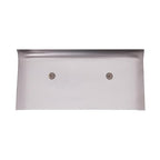 Hand Edger, 6 x 3 in, 3/8 in Radius, Steel