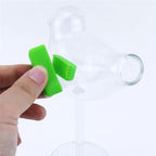 Green Piece® Green Silicone Magnet Cleaner - Perfect for your Glass Pieces and Vases - Clean Smarter and better. Remove Resin and Tar - Clean hard to reach areas - Excellent for all glass.