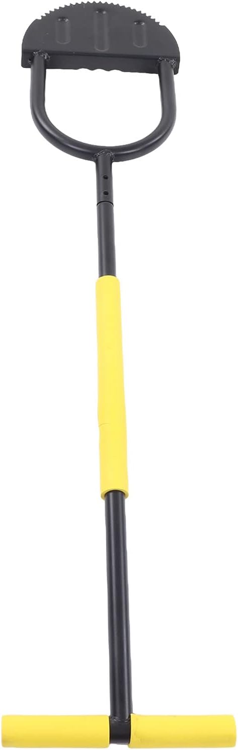 Saw Tooth Edger Half Moon Lawn Edger Sidewalk Grass Long Handled Step Edger for Garden Sidewalk Flower Beds