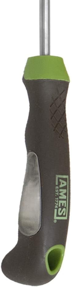 AMES 2445200 Stainless Steel Hand Cultivator with Ergo Gel Grip, 11-Inch