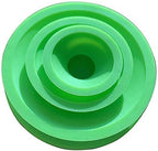 Green Piece® Glass Cleaner (Made in USA) - 2 of the 16 oz bottles with a Set of 3 Silicone Plugs and a 5 Piece Mini Metal Nylon Brush