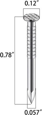 (700 pcs)3/4 inch Stainless Steel 304 Nails, Hanging Nails, Wall Nails, Dowels, Long Nails