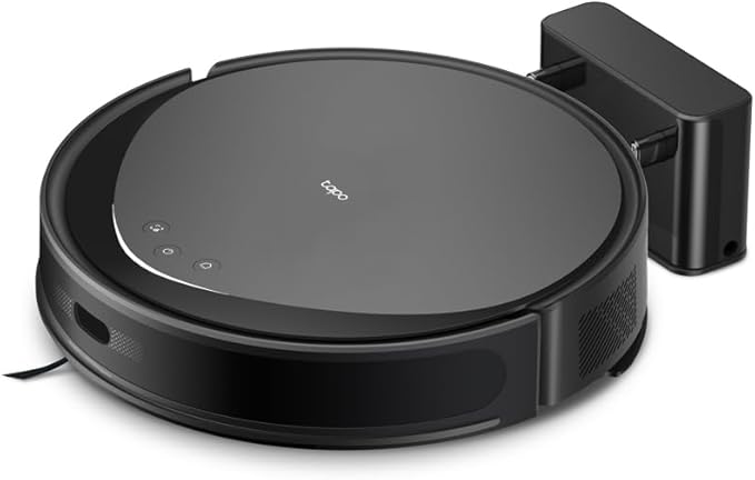 Tapo Ultra-Slim LiDAR Smart Navigation Robot Vacuum and Mop, 5300Pa Max, 97%+ Dust Pickup, Customizable Cleaning, Self-Charging, Works w/Alexa & Google Home, RV20 Max