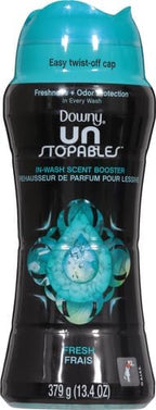 Downy Unstopables Fresh Scent Booster Beads | In-Wash | 13.4 oz, Pack of 4