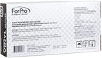 ForPro Disposable Vinyl Gloves, Black, Industrial Grade, Powder-Free, Latex-Free, Non-Sterile, Food Safe, 2.75 Mil. Palm, 3.9 Mil. Fingers, Medium, (Pack of 300)