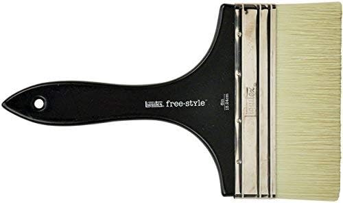 Liquitex Large Scale Broad Flat/Varnish Brush, 6"